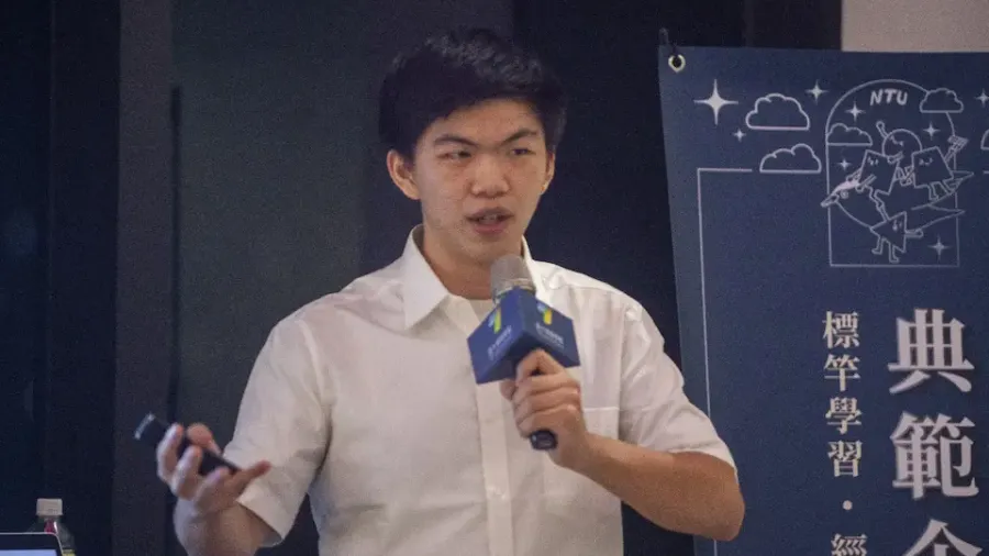 底迪 范以芃 企業內訓演講現場