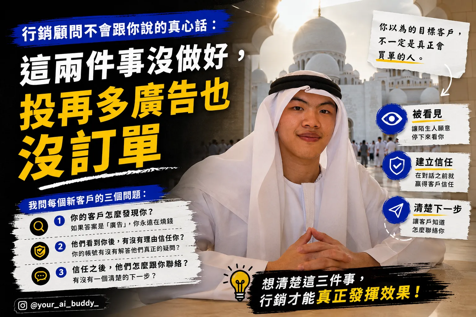 行銷顧問真心話 2026：客戶最常問的 3 個問題老實回答