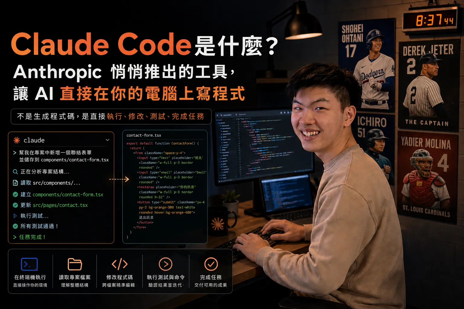Claude Code 是什麼 2026：AI 程式助理實測入門